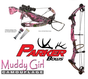 Parker Bow with Moon Shine Muddy Girl Camouflage